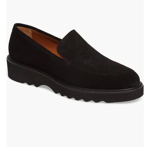 Aquitalia Kelsey Suede Weatherproof Loafer, 8.5